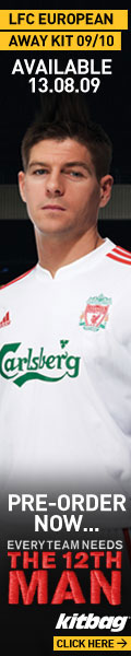 Liverpool FC European Away Kit