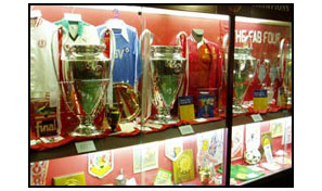 Anfield Liverpool Trophy Room